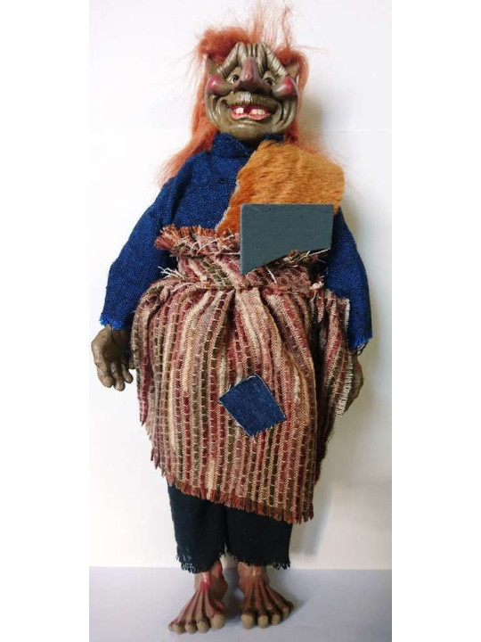Troll de Trapo y Resina 45cm