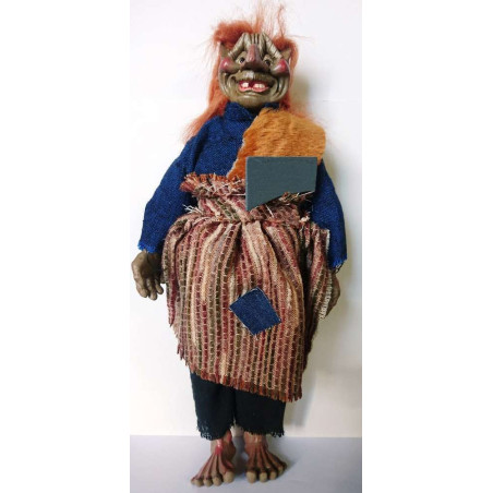 Troll de Trapo y Resina 45cm
