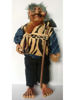 Troll de Trapo y Resina 35cm