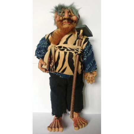 Troll de Trapo y Resina 35cm