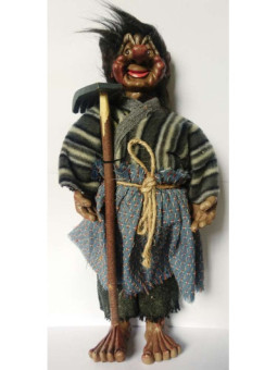 Troll de Trapo y Resina 35cm