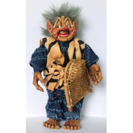 Troll de Trapo y Resina 25cm