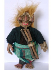 Troll de Trapo y Resina 25cm