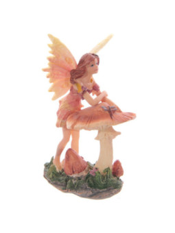 Hada Dulce con Seta. 11 cm de alto x 6 de Ancho