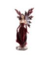 Hada de Hielo, vestido rojo, 23 cm altura