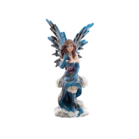 Hada Azul Sentada, 9 cm x5 cm