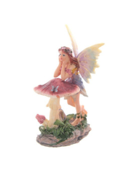 Hada Dulce con Seta. 11 cm de alto x 6 de Ancho