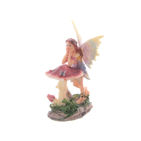 Hada Dulce con Seta. 11 cm de alto x 6 de Ancho