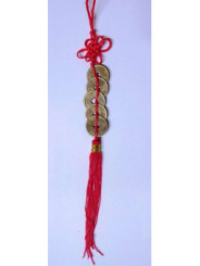 Colgador de Monedas Chinas para Coche 15cm