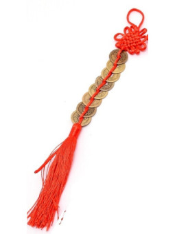 Colgador de Monedas Chinas para Coche 32cm