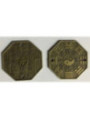Moneda Chinas con Símbolo del Ying Yang