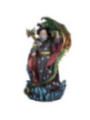 Figura Dragón con Espíritu Hechicero, 23cm Alto x 12,5 Ancho