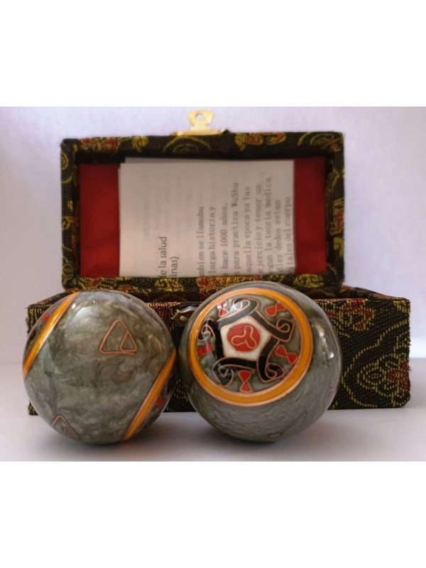 Bola de la Salud Esfera China, Símbolo Pentágono