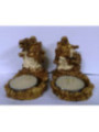 Buda de Resina Portavela, 8.5cm x 7cm