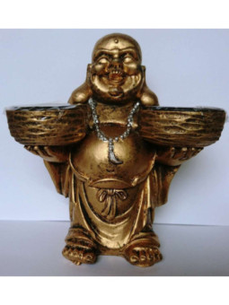 Buda de Resina Porta Velas