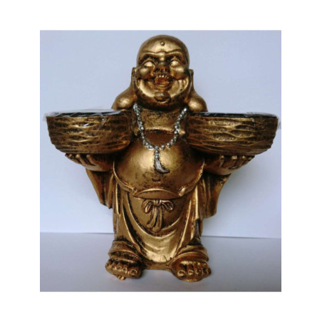 Buda de Resina Porta Velas