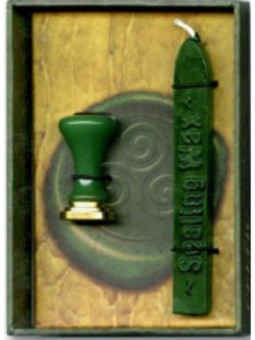 Sello con Lacre Natural Símbolo Celtic