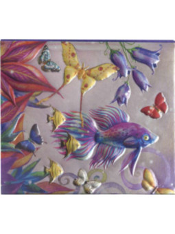 Block & Mirror. Peces y mariposas.