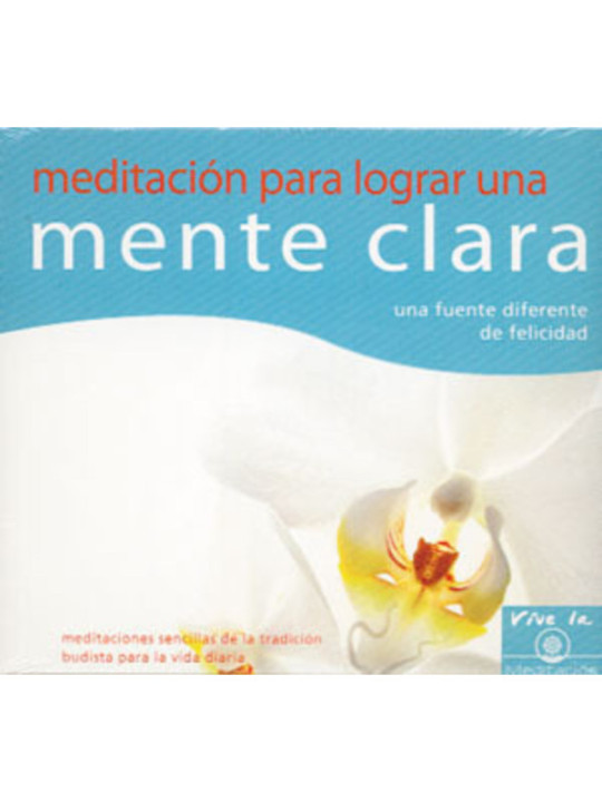 Música Cd + Librito. Meditación para Lograr una Mente Clara