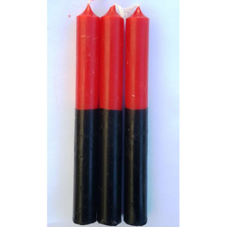 Vela Negra-Roja Especial Esotérica