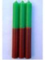 Vela Roja-Verde Especial Esotérica