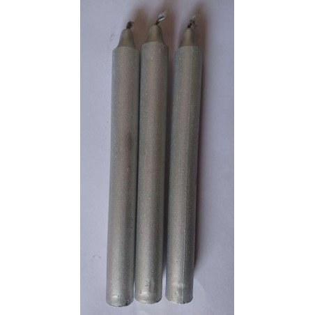 Vela Especial Esotérica con Autentico Polvo Plata