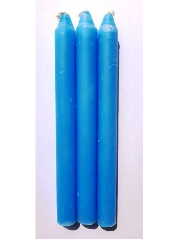Vela Artesana por Inmersión Azul Celeste