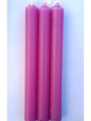 Vela Artesana por Inmersión Violeta 20cm