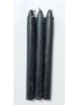 Vela Artesana por Inmersión Negra