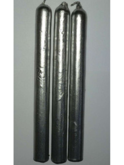 Vela por inmersión Plateada Especial Esotérica.