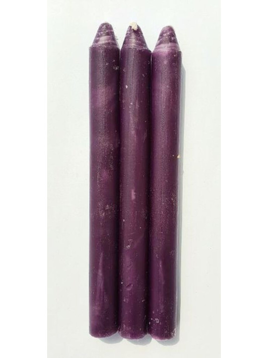 Vela Artesana por Inmersión Morada
