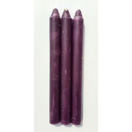 Vela Artesana por Inmersión Morada