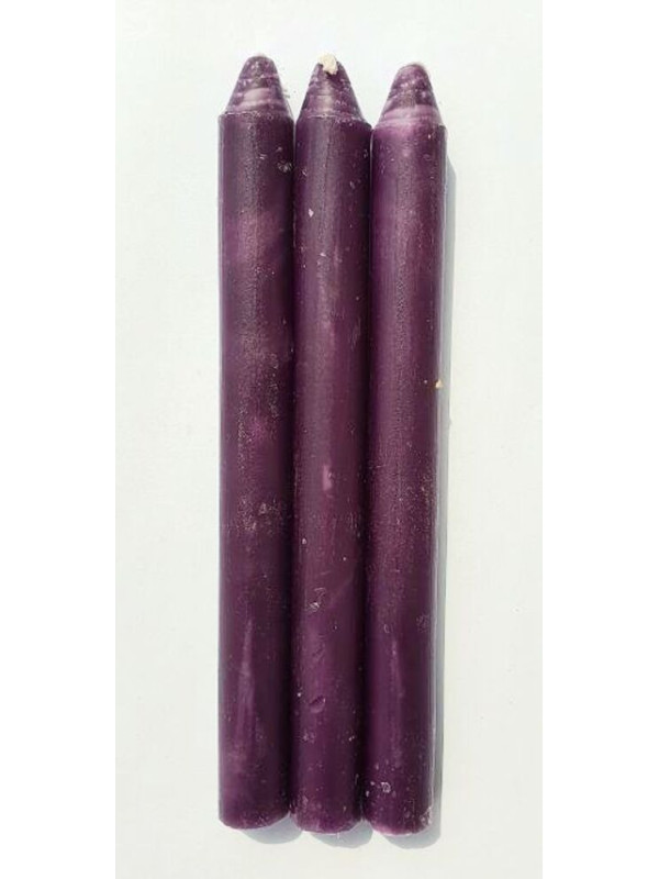 Vela Artesana por Inmersión Morada