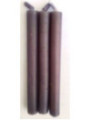 Vela Esotérica Especial 11 Cm Gris, 12 Unidades
