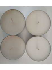 Lamparillas Tea-Light Blanca Grande 5,7cm (Calientaplatos)