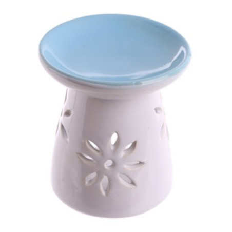 Quemador de Aceite de Porcelana, Azul