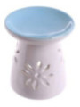 Quemador de Aceite de Porcelana, Azul