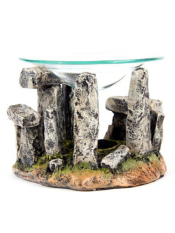 Quemador de Aceite Circulo Sagrado de Druidas. Altura 9cm x 12,5 de ancho