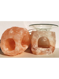 Quemador de Aceite Natural de Sal del Himalaya