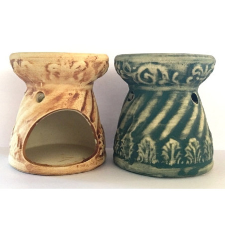 Quemador de Aceite, Artesanal de Porcelana.