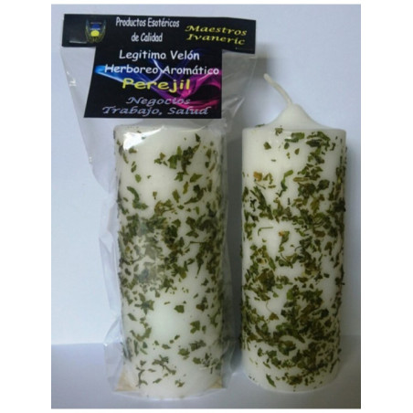 Legitimo Velón Herboreo y Aromático Perejil