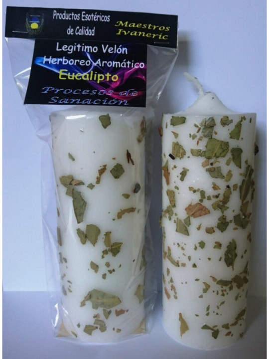 Legitimo Velón Herboreo y Aromático Eucalipto