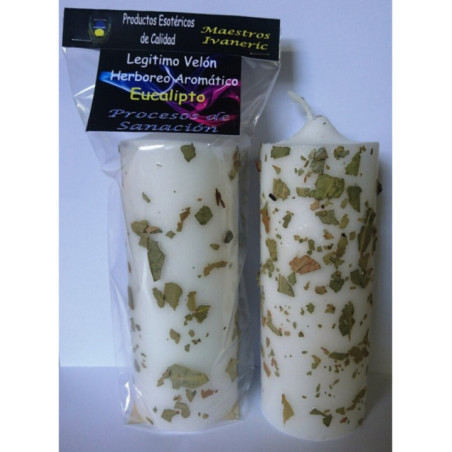Legitimo Velón Herboreo y Aromático Eucalipto