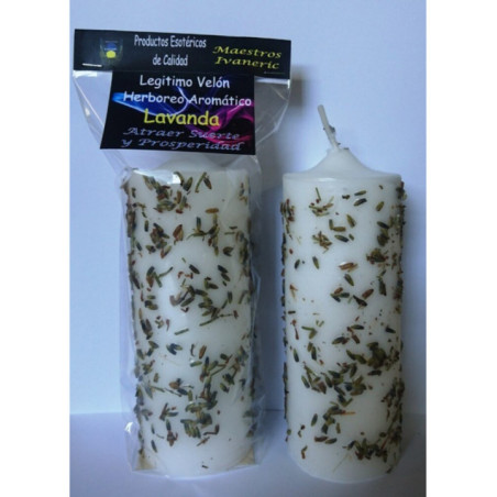 Legitimo Velón Herboreo y Aromático Lavanda