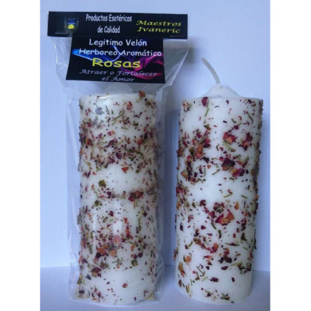 Legitimo Velón Herboreo y Aromático Rosas