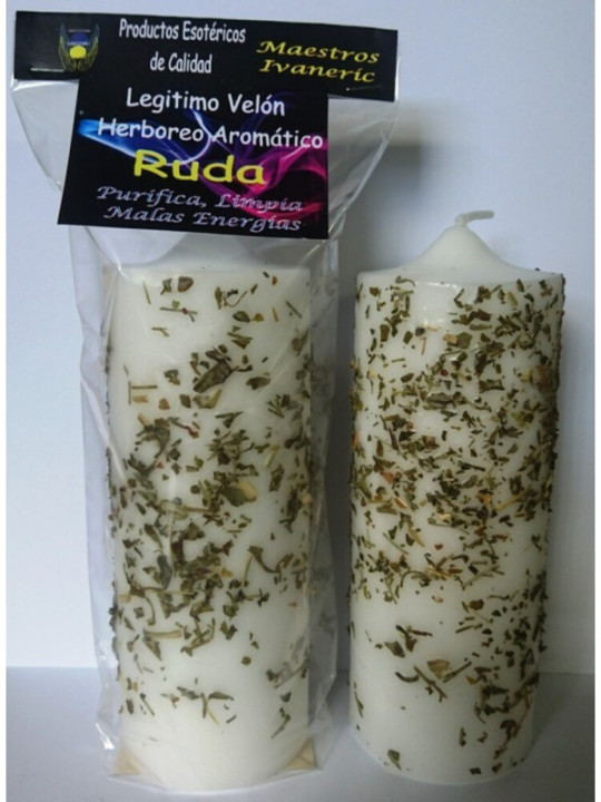 Legitimo Velón Herboreo y Aromático Ruda