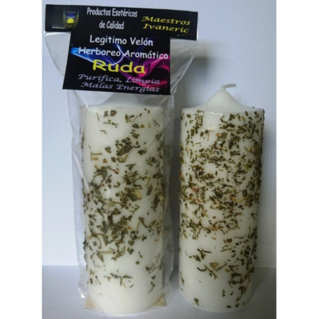 Legitimo Velón Herboreo y Aromático Ruda