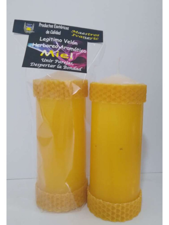 Legitimo Velón Herboreo y Aromático Miel