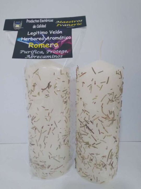 Legitimo Velón Herboreo y Aromático Romero