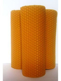 Velón Cera Virgen. 14 x 6 Centímetros